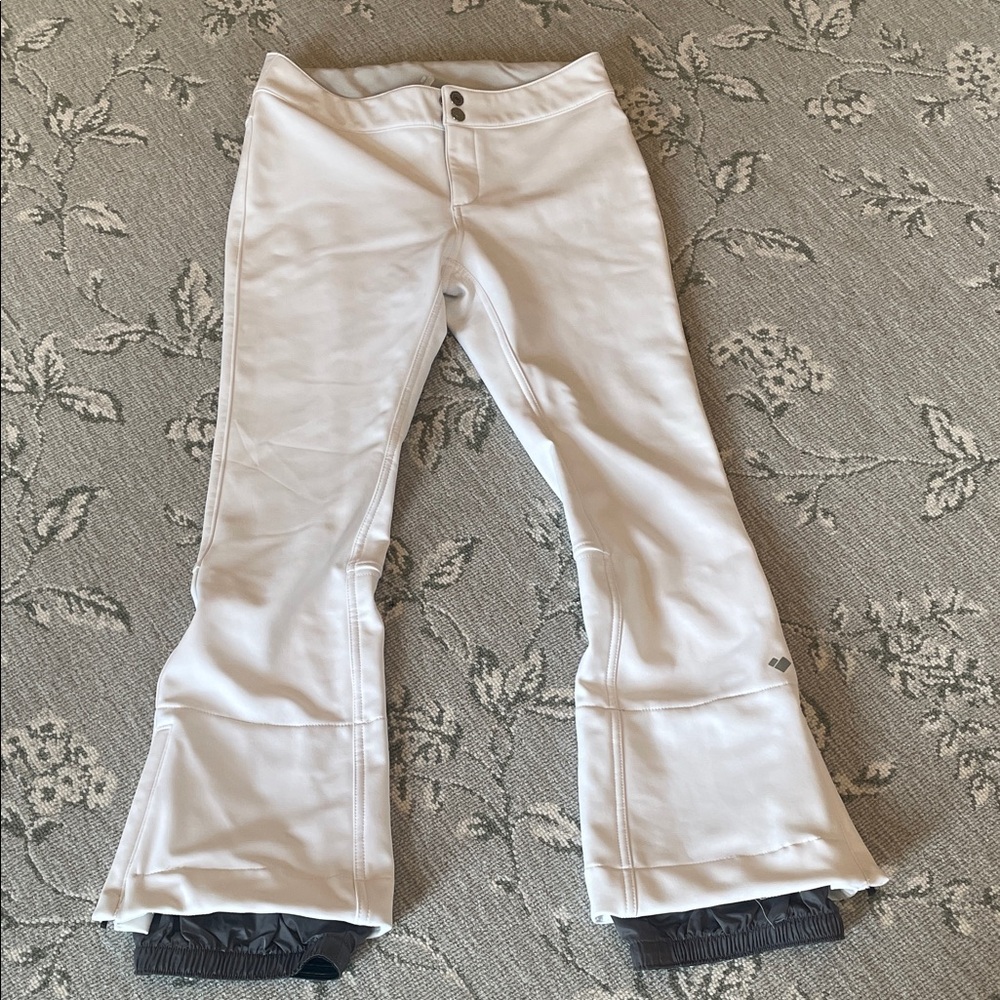 Obermeyer White Flare Women's ski pants